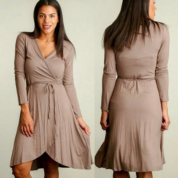 NEW!  Wrap Dress - Picture 2 of 2